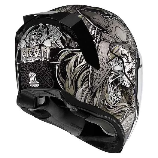 Icon Airflite Krom мотошлем серебряный