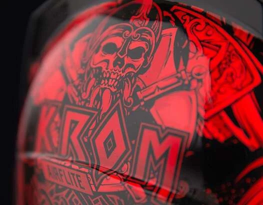 Icon Airflite Krom мотошлем красный