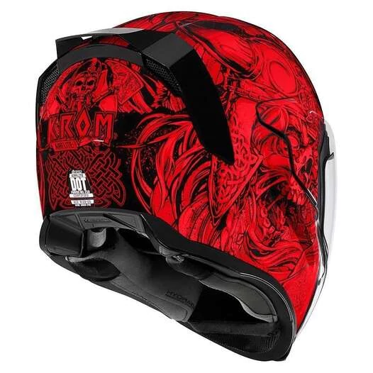 Icon Airflite Krom мотошлем красный