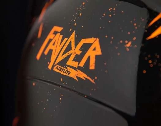 Icon Airflite Fayder мотошлем оранжевый