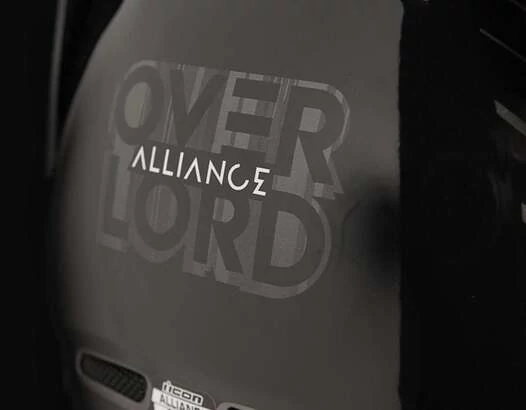 Icon Alliance Overlord мотошлем черный