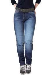 Starks Lady Snake Stretch мотоджинсы женские синие