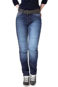 Starks Lady Snake Stretch мотоджинсы женские синие