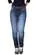 Starks Lady Snake Stretch мотоджинсы женские синие