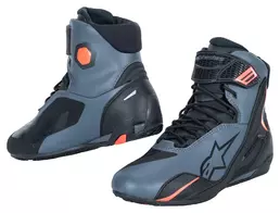 Faster 4 Stiefel black, grey, red