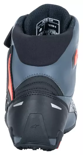 Faster 4 Stiefel black, grey, red