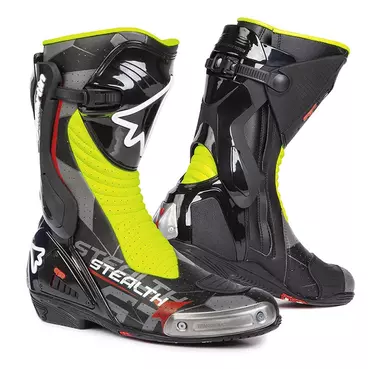 Stylmartin Stealth Evo Air мотоботинки Black Yellow Желтый