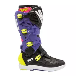 Sidi Crossfire 3 Srs мотоботинки Purple Black Yellow Фиолетовый