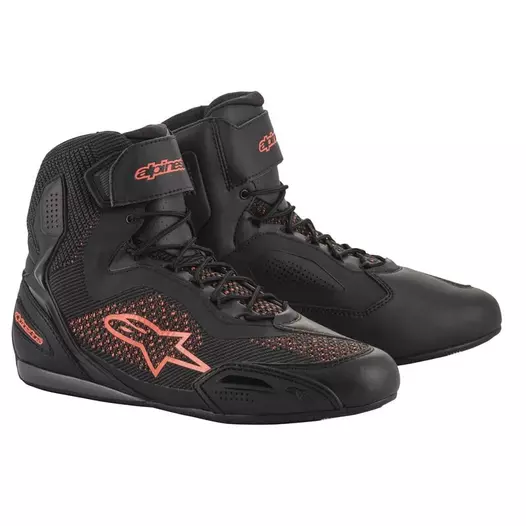 Alpinestars Faster 3 Rideknit мотоботы Fluo Red Красный (размер: 12,5)