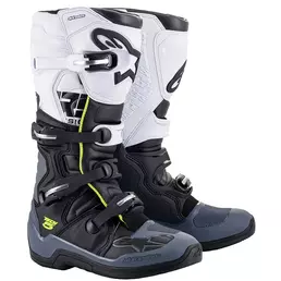Alpinestars Tech 5 мотоботинки Black Grey White Белый