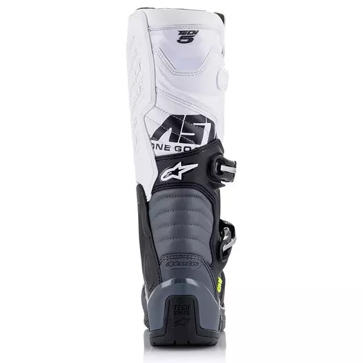 Alpinestars Tech 5 мотоботинки Black Grey White Белый