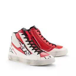 Alpinestars Stated Flair мотоботы White Red Красный