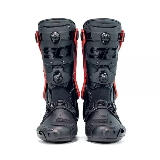 Sidi Rex 24 мотоботинки Black Red Красный