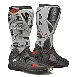 Sidi Crossfire 3 мотоботинки Black Ash Серый