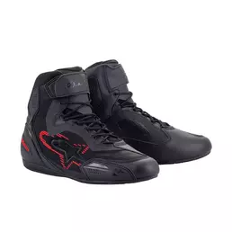 Alpinestars Faster 3 Rideknit мотоботы Dark Grey Red Красный