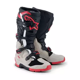 Alpinestars Tech 7 Enduro 26 мотоботинки Grey Red Красный
