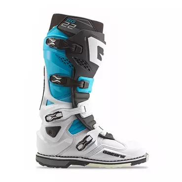 Gaerne Sg22 мотоботинки White Light Blue Синий