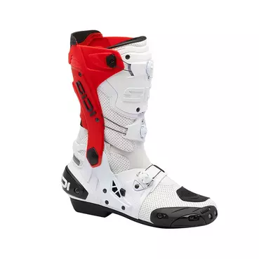 Sidi Rex Air 24 мотоботинки White Red Красный