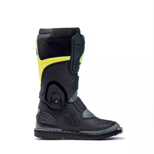 Sidi Flame Kid мотоботинки Black Yellow Желтый