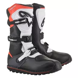 Alpinestars Tech T мотоботинки Grey Fluo Red Серый