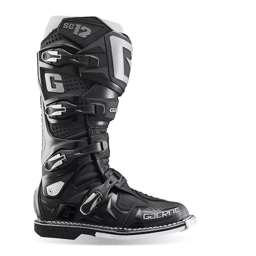 Gaerne Sg-12 мотоботинки Black Grey Черный (размер: 44.5)