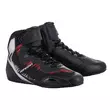 Alpinestars Faster 3 Rideknit мотоботы Silver Red Черный (размер: 12,5)