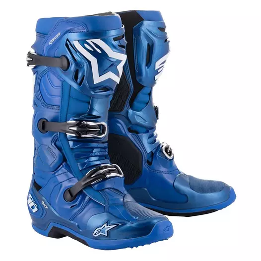 Alpinestars Tech 10 мотоботинки Blue Black Синий