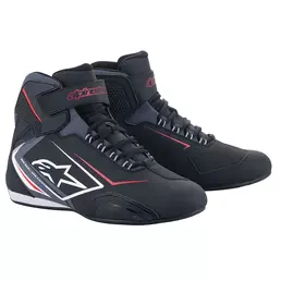 Alpinestars Sektor Waterproof мотоботы Black White Grey Серый