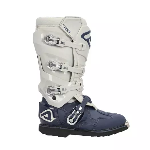 Acerbis X-rock Mm Two мотоботинки Blue Grey Серый