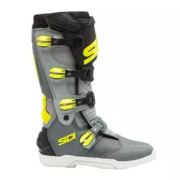 Sidi X Power Sc мотоботинки Grey Yellow Fluo Серый