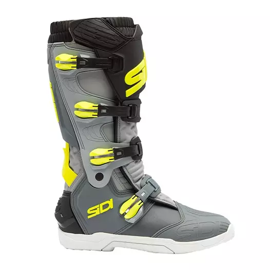 Sidi X Power Sc мотоботинки Grey Yellow Fluo Серый