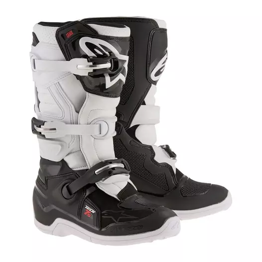 Alpinestars Tech 7s Kid мотоботинки Black White Черный (размер: 2)