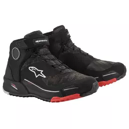 Alpinestars Cr X Drystar мотоботы Camo Red Красный