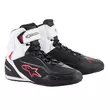 Alpinestars Faster 3 мотоботы Black White Red Красный (размер: 9.5)