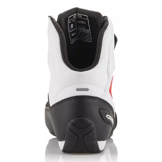 Alpinestars Faster 3 мотоботы Black White Red Красный