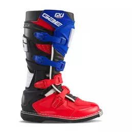 Gaerne Gxj Kid мотоботинки Red White Blue Красный