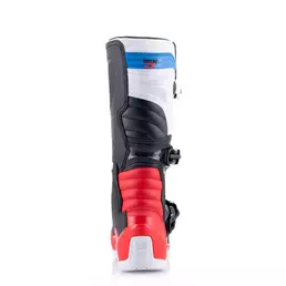 Alpinestars Tech 3 мотоботинки White Red Blue Красный