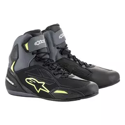 Alpinestars Faster 3 Ds мотоботы Black Grey Yellow Желтый