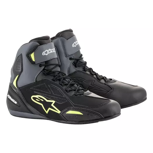 Alpinestars Faster 3 Ds мотоботы Black Grey Yellow Желтый (размер: 7.5)