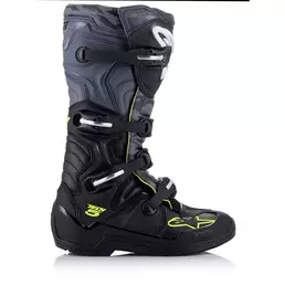 Alpinestars Tech 5 мотоботинки Black Grey Yellow Fluo Серый