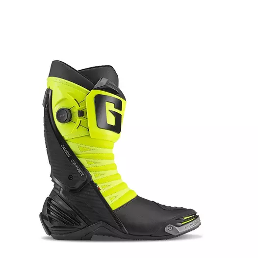 Gaerne Gp1 Ls мотоботинки Black Yellow Fluo Желтый