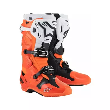 Alpinestars Tech 10 Enduro мотоботинки Orange Fluo Оранжевый