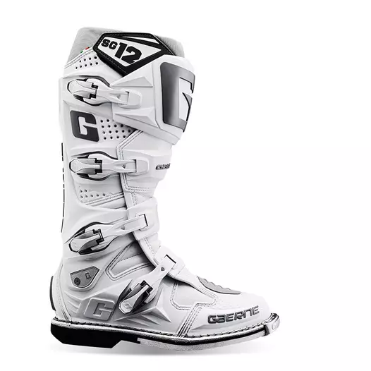 Gaerne Sg-12 мотоботинки White Grey Белый (размер: 44.5)