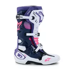 Alpinestars Tech 10 мотоботинки White Purple