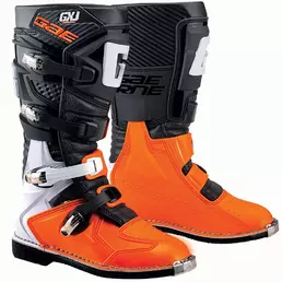 Gaerne Gxj Kid мотоботинки Black Orange Оранжевый