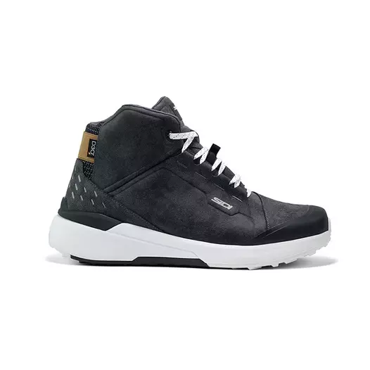 Sidi Nucleus Suede Wp мотоботы Black White Белый