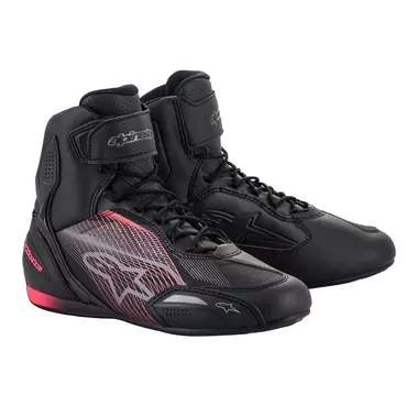 Alpinestars Stella Faster 3 мотоботы Black Diva Pink Розовый