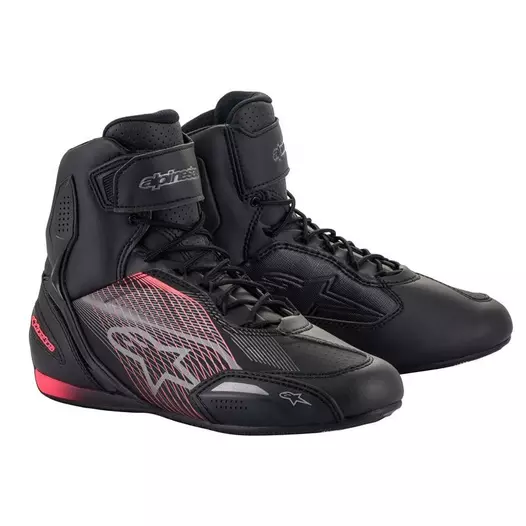 Alpinestars Stella Faster 3 мотоботы Black Diva Pink Розовый (размер: 5.5)