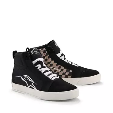 Alpinestars Ride-63 Canvas мотоботы Black Grey Chess Черный