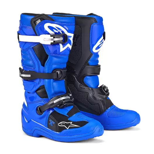 Alpinestars Tech 7s Kid мотоботинки Blue Black White Синий (размер: 5)
